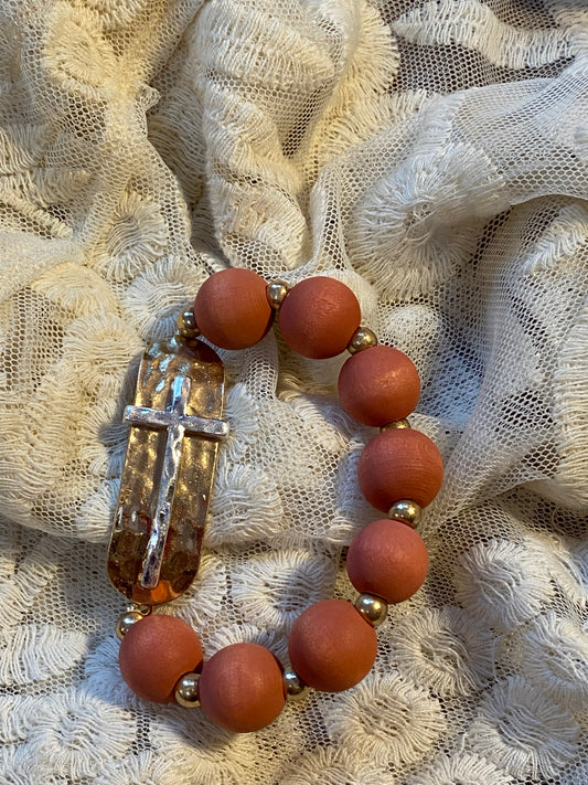 Cross Stretch Bracelet